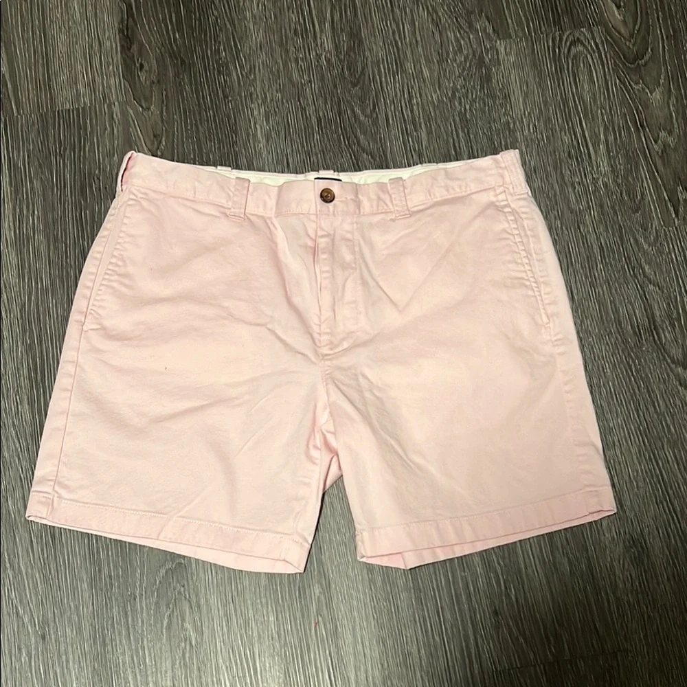J. Crew Flat Front Pink and Blue Shorts for Casual Style